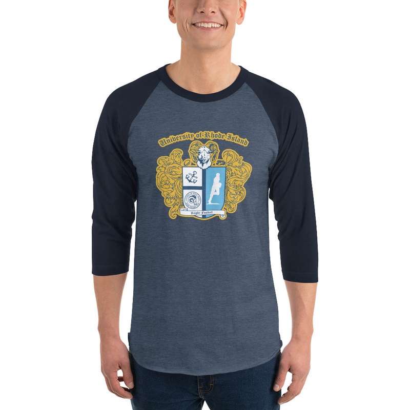 URI Rugby 3/4 Sleeve Raglan Shirt XS