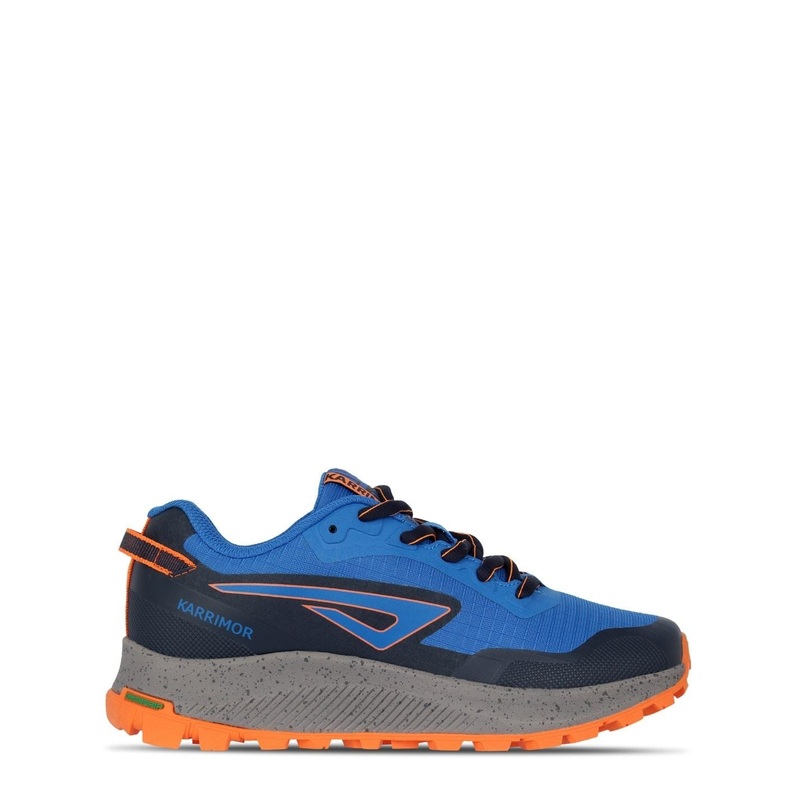 Karrimor Tempo Trail Trainers Boys 6 (39) Blue/Orange
