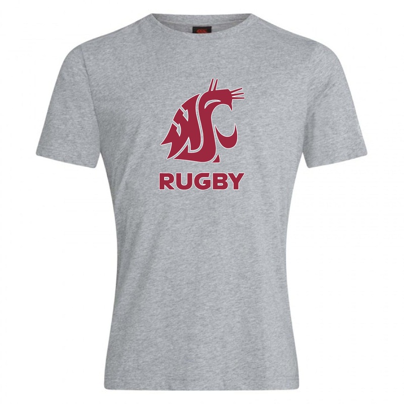 Washington State University Club Plain Tee by Canterbury Y4 Black