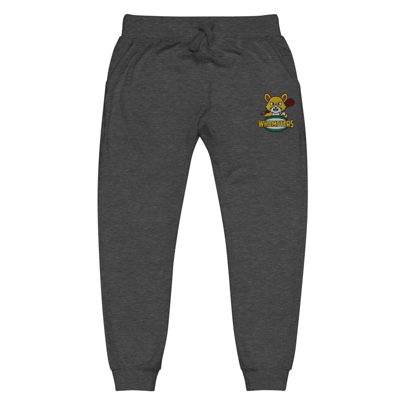 Whamsters Fleece Sweatpants Charcoal Heather XS