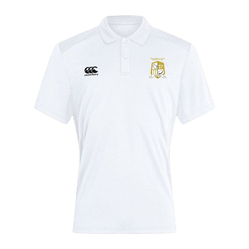 Waukesha Gold Rugby Club Dry Polo by Canterbury XS Black