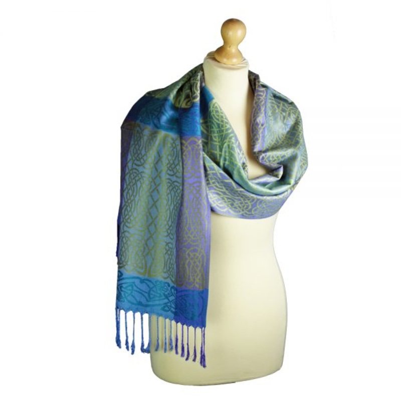Women’s Celtic Pashmina Scarf Rathlin