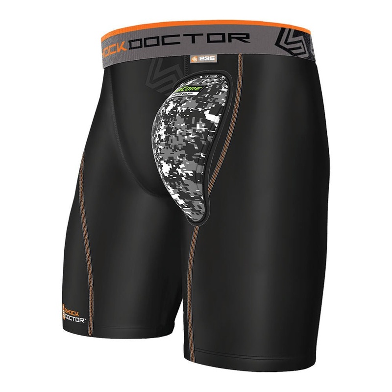 AirCore Hard Cup Compression Short Black S