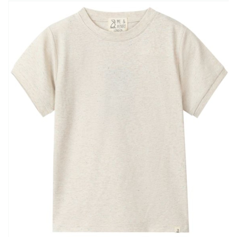 CAMBER CREAM SPECKLE TEE 0-3m