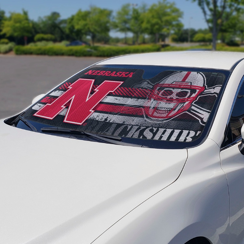 Fanmats Nebraska Cornhuskers Windshield Sun Shade