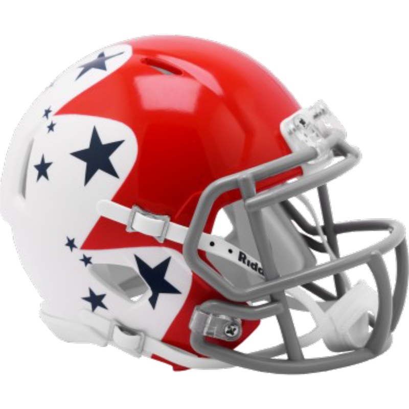 Air Force Falcons Red, White and Blue Limited Edition NCAA Mini Speed Football Helmet