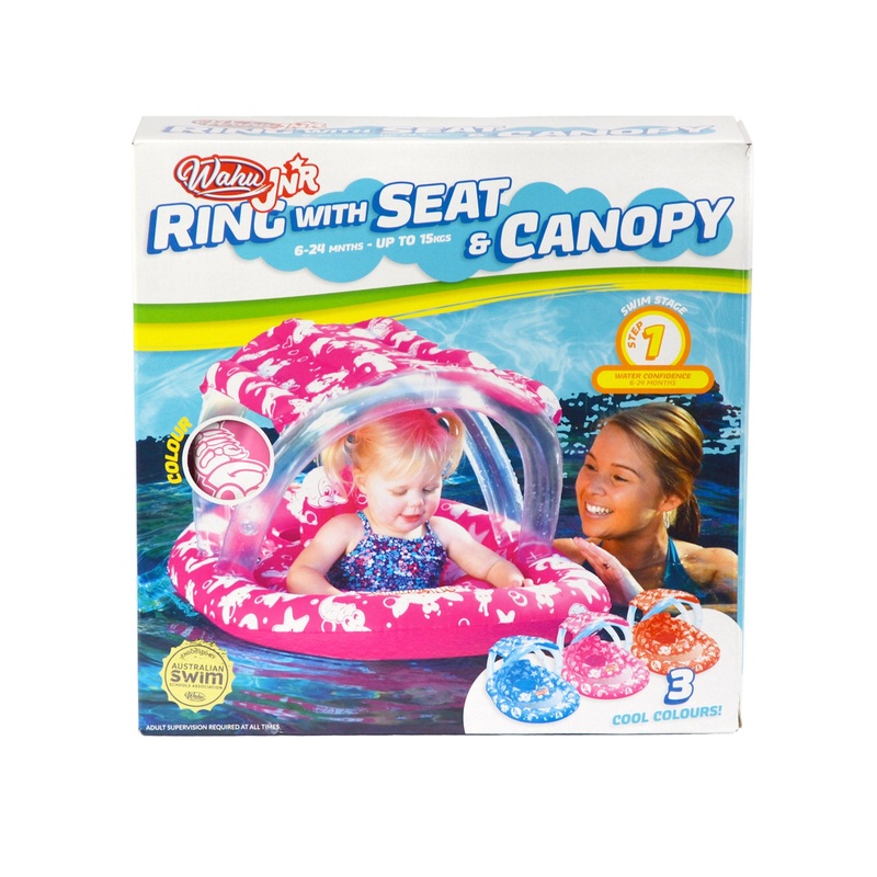 Wahu Junior Ring With Seat & Canopy Assorted Styles NA One Size