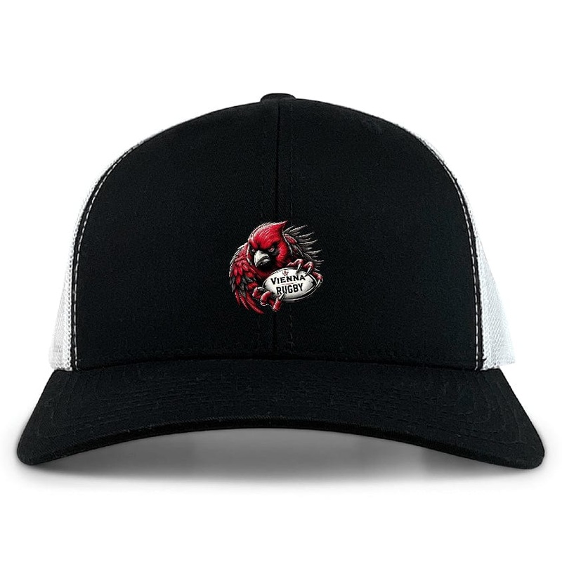 Vienna Rugby Retro Trucker Cap OS Black
