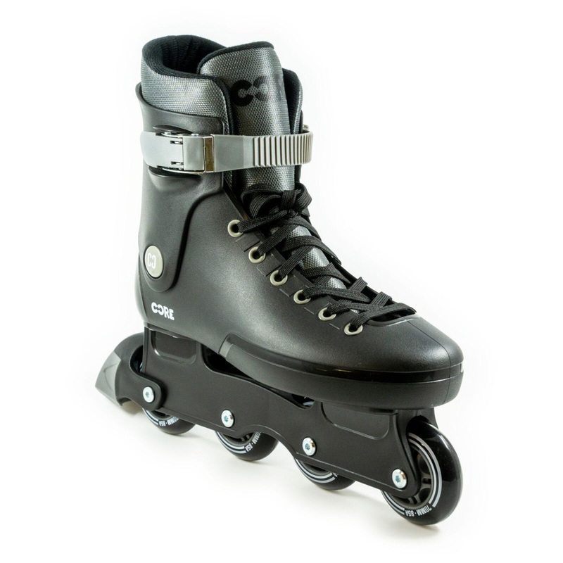 CORE Kids Retro Adjustable Inline Skates Black 6-9