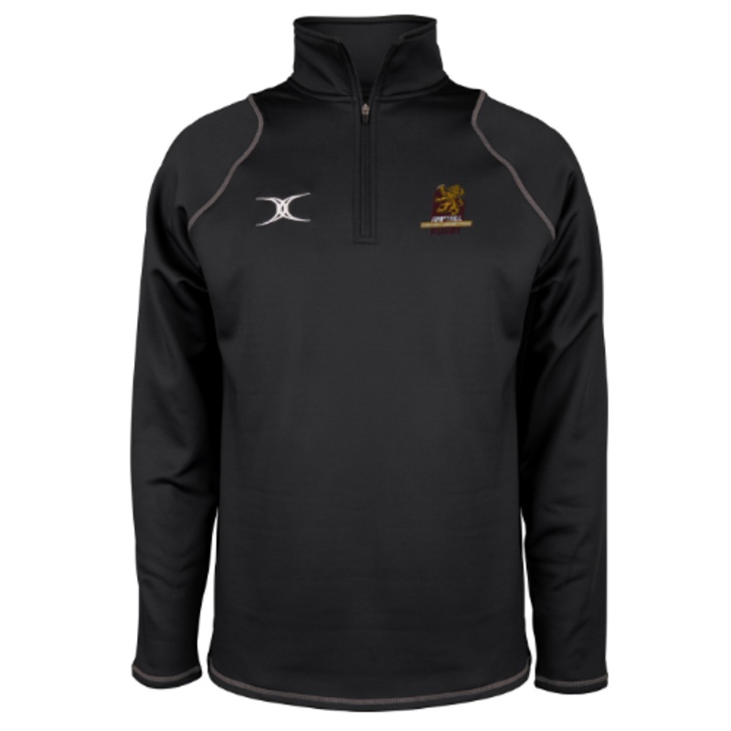 Ampthill & District RUFC Child’s Black Quest Mens 1/4 Zip Fleece 5 to 6 Yrs