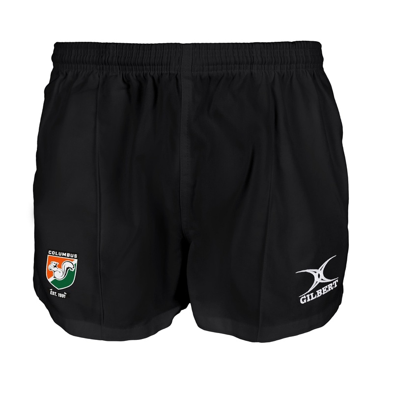 Columbus WRC Kiwi Pro Rugby Shorts Black 2X-Small