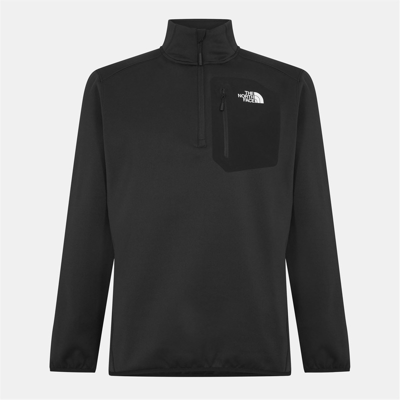 The North Face M Crest Quarter Zip Sn54 Small Tnf Black