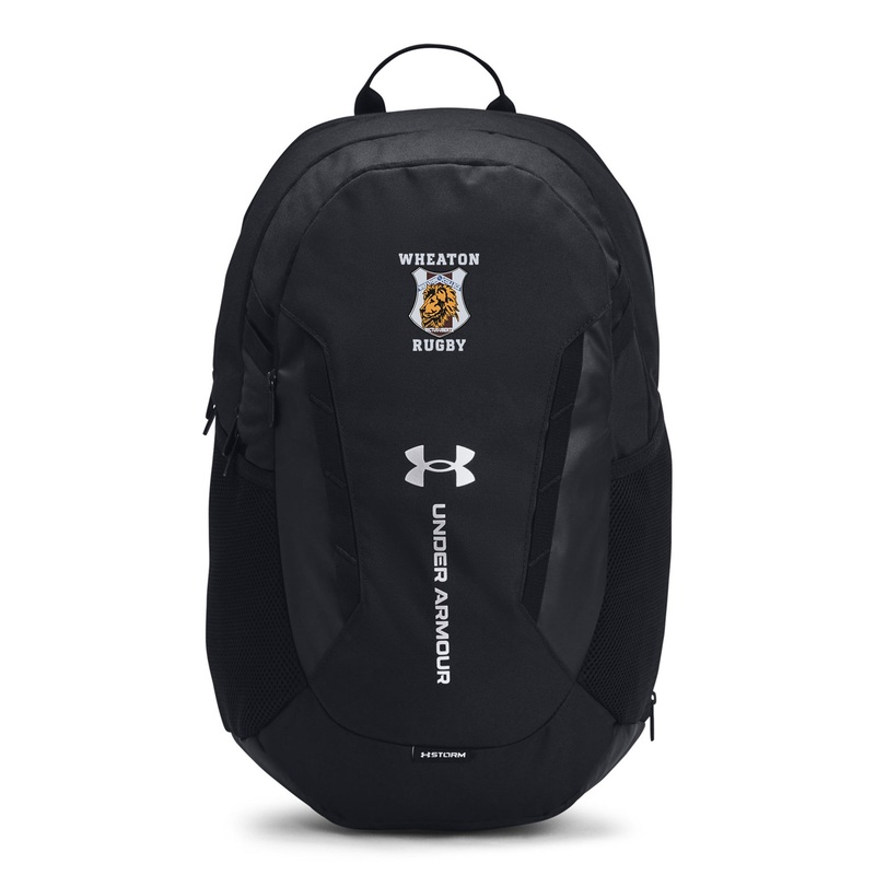 Wheaton Rugby UA Hustle 5.0 Backpack Black