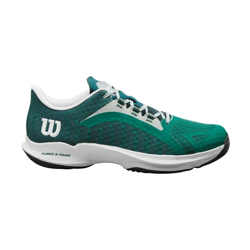 Wilson Hurakn Pro Padel Trainers 11 (46) Evergreen/Wht