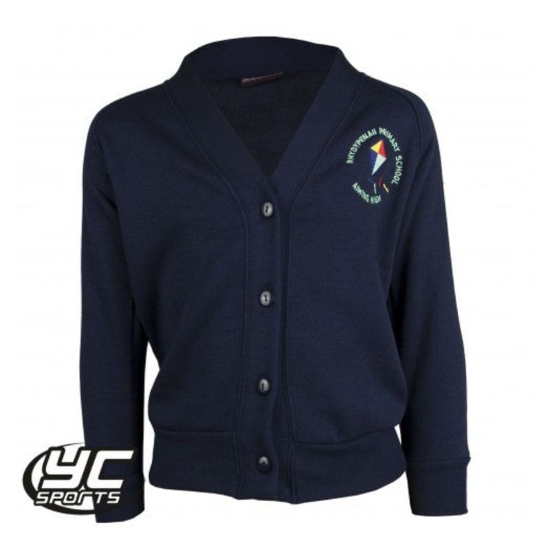 Rhydypenau Primary School Cardigan Navy 9/10
