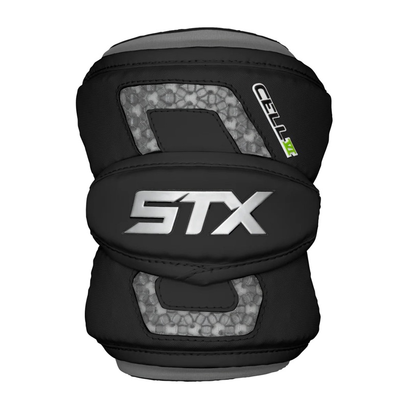 STX Lacrosse Cell VI Elbow Pads Black S