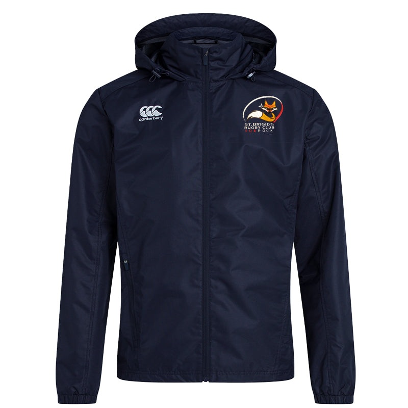 St Brigids RFC Vaposhield Full Zip Rain Jacket AGE 6 Navy