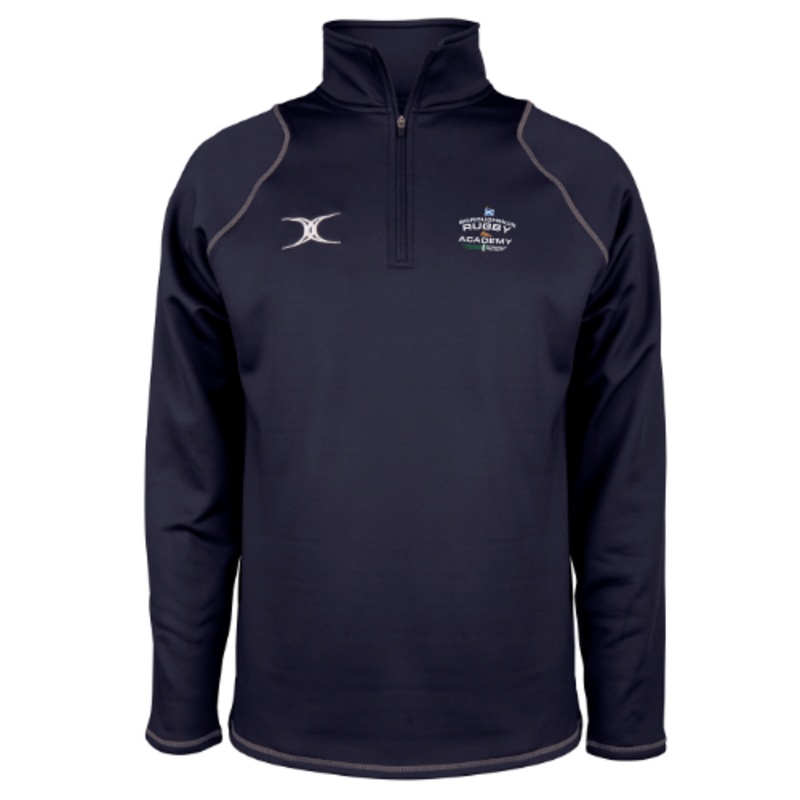 Boroughmuir RFC Child’s Dark Navy Quest Mens 1/4 Zip Fleece 5 – 6 Yrs