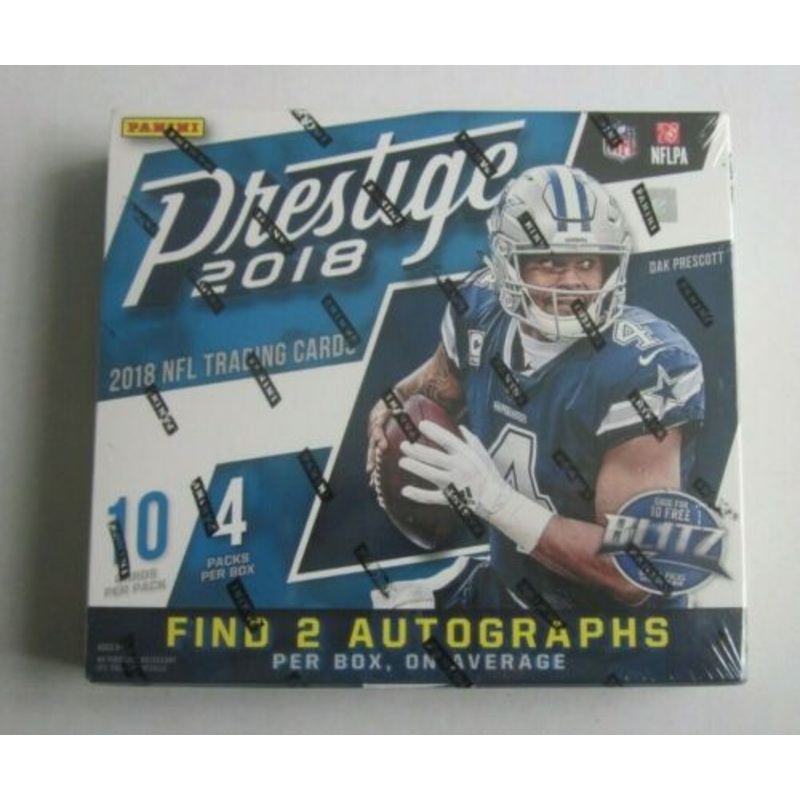 2018 Panini Prestige Football Mega Box