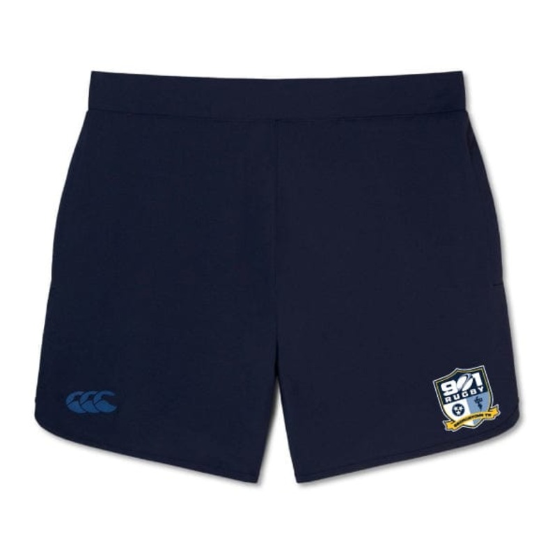 901 Rugby Women’s Elite Woven Short by Canterbury 8 Navy