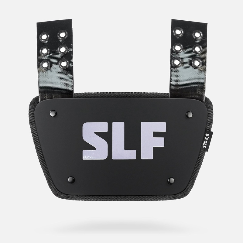 Black Football Back Plate Adult Black