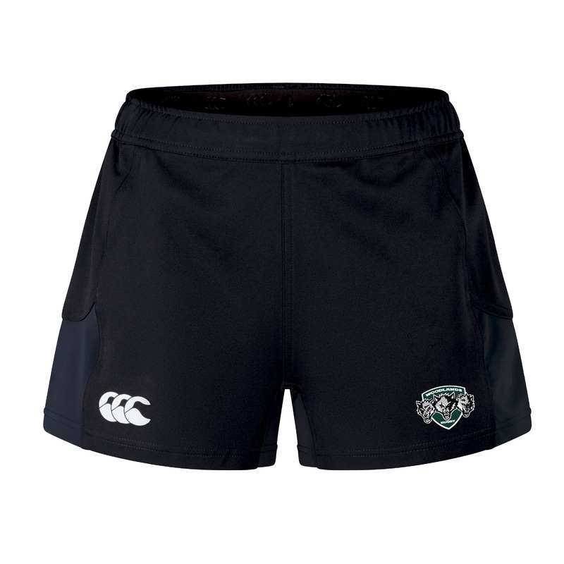Woodlands Youth Wolfpack Women’s Advantage Short 2.0 by Canterbury 6 Black