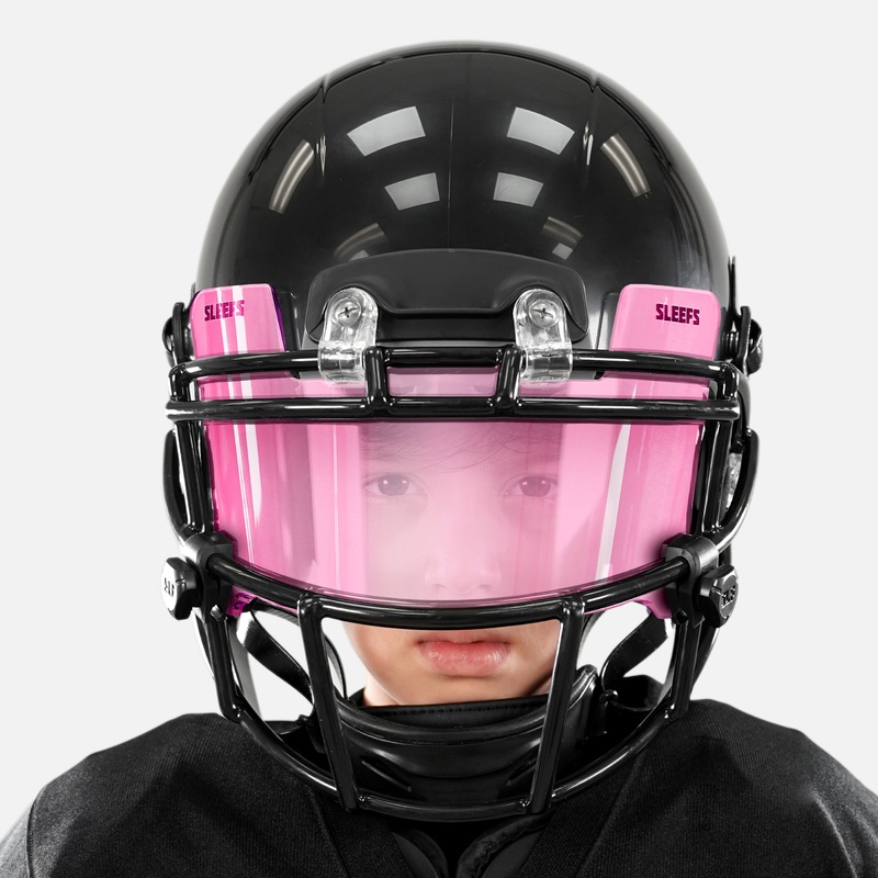 Clear Pink BCA Helmet Eye-Shield Color Tinted Visor for Kids Pink