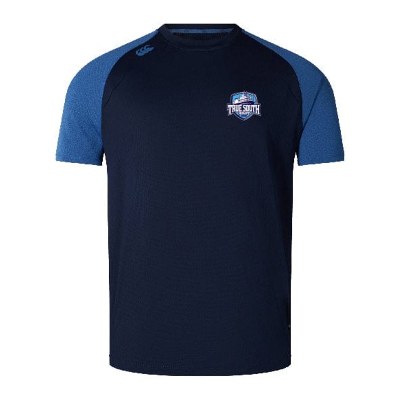 True South Rugby Union Elite Training Tee by Canterbury XS Navy