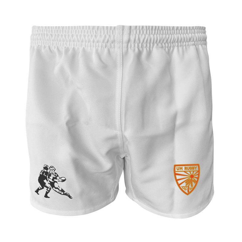 UMiami Rugby RI Pro Power Shorts White 2XS/28
