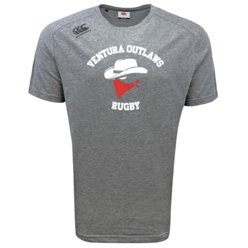 Ventura Outlaws Rugby Tempo Vapodri T-Shirt by Canterbury XS Black