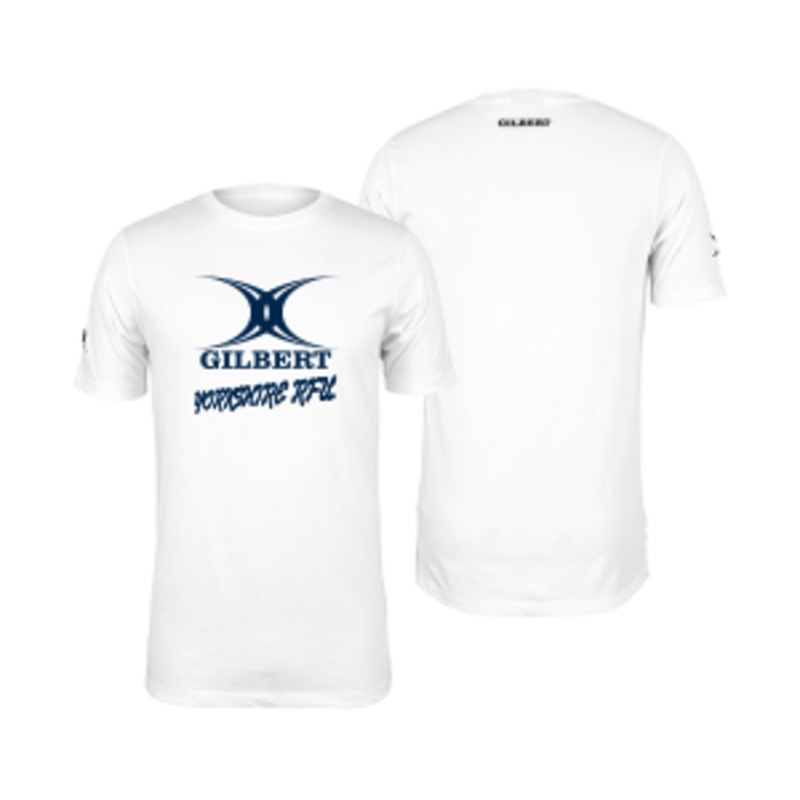 Yorkshire RFU Supporters Adult’s White Quest Tee Graphic XS