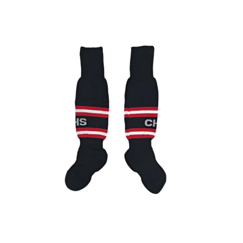 Cardiff High School Games Socks Mini Black/Red/White