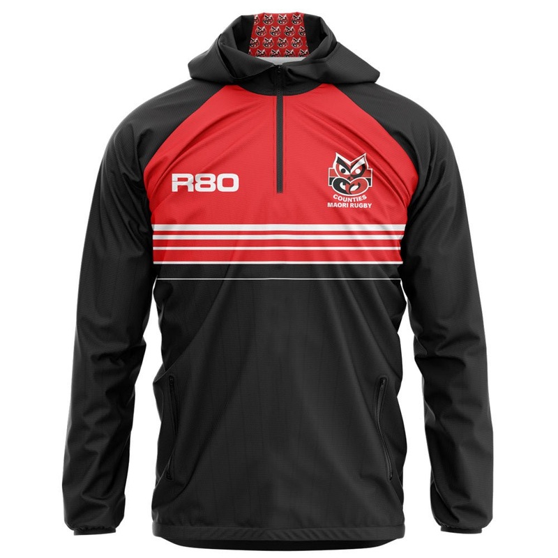 Counties Mori Rugby – 1/4 Zip Training Jacket 4