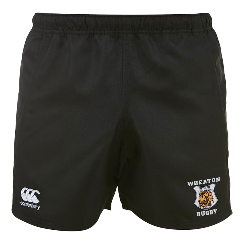 Wheaton Rugby CCC Advantage Rugby Short Black X-Small