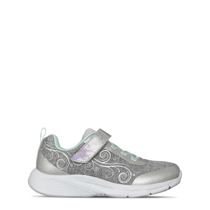 Slazenger Pretty Running Shoes Childrens 1 (33) Grey/White