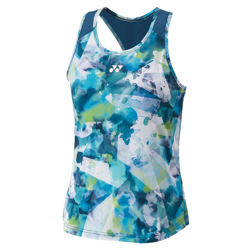 Yonex Tank With Inner Bra Women – Sapphire/Aloe SAPPHIRE NAVY XL
