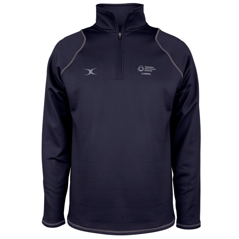 Canterbury Christ Church University Women’s Dark Navy Quest 2 1/4 Z Fleece W 8