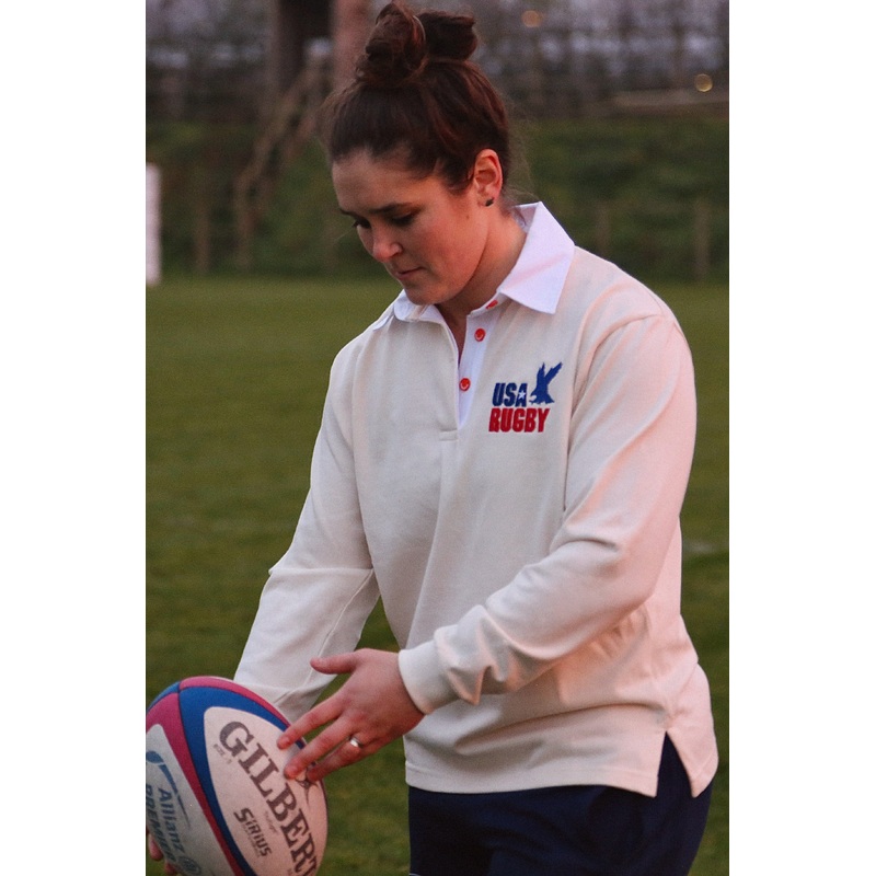 USA Rugby Heritage 1991 World Cup Jersey S Vintage White