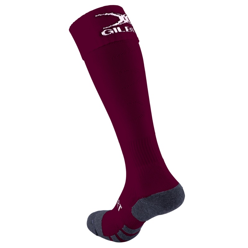 Somerset Rugby Referees Society Senior’s Maroon Pro Match Socks Sock 7 – 13