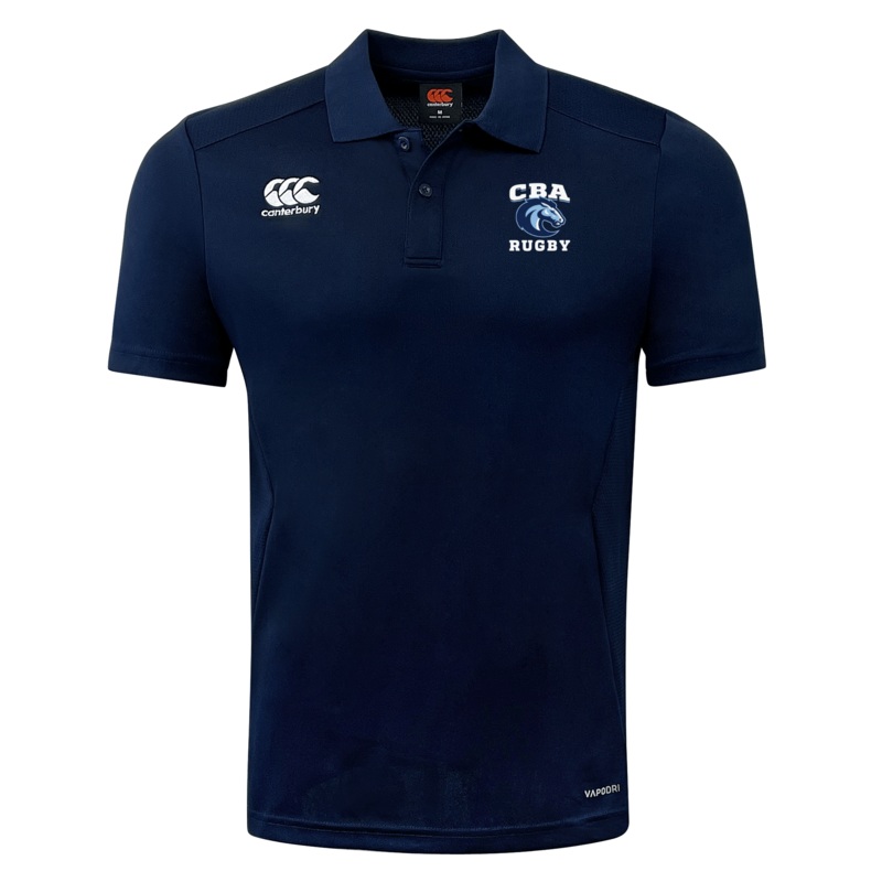 Christian Brothers Academy Rugby Club Dry Polo by Canterbury XS Navy