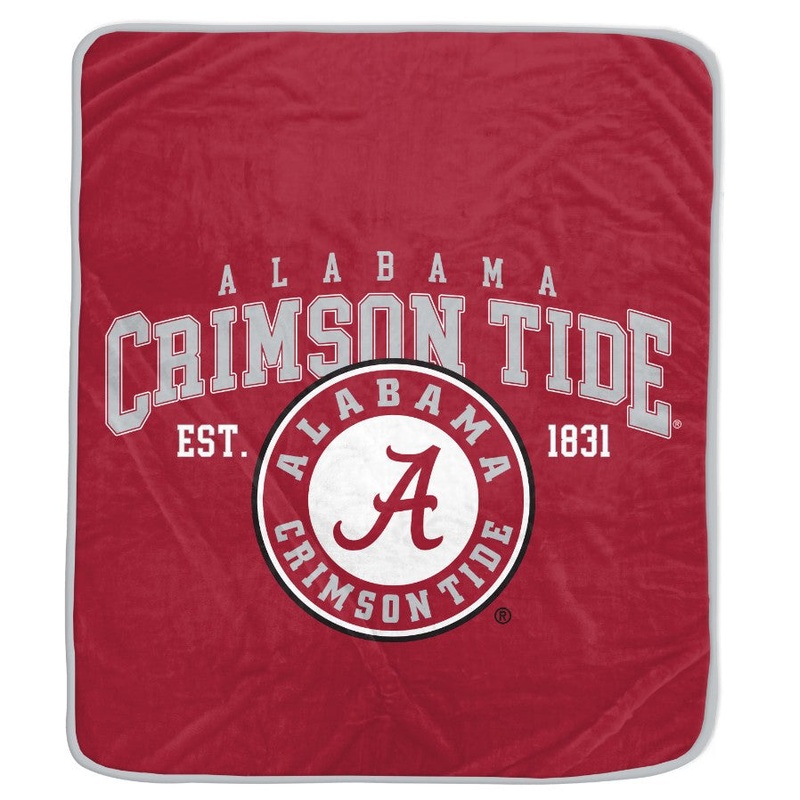 Alabama Crimson Tide 50″ x 60″ Vintage Arch Block Blanket