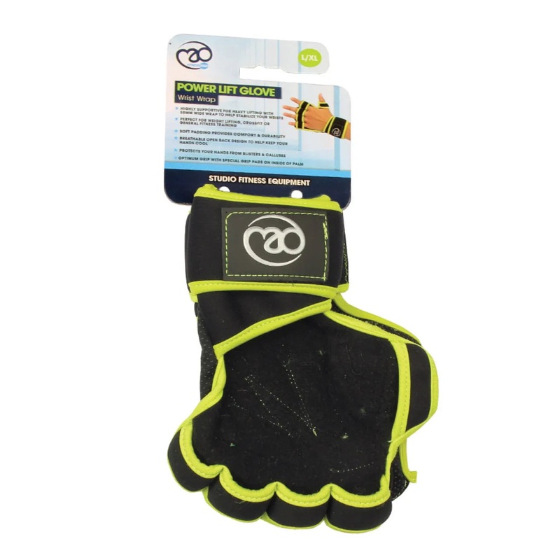 Fitness Mad Power Lift Glove L/XL – Black