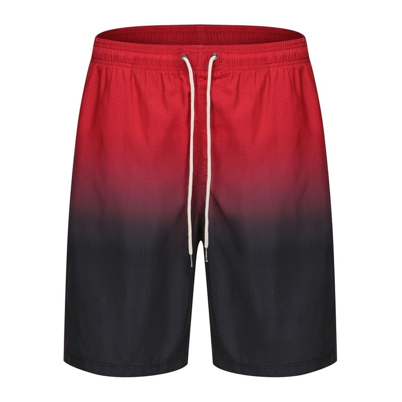Hot Tuna Ombre Patterned Swim Shorts X Large Red