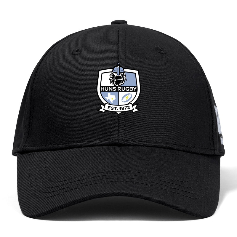 Austin Huns Rugby Flexfit Drill Cap by Canterbury OS Black
