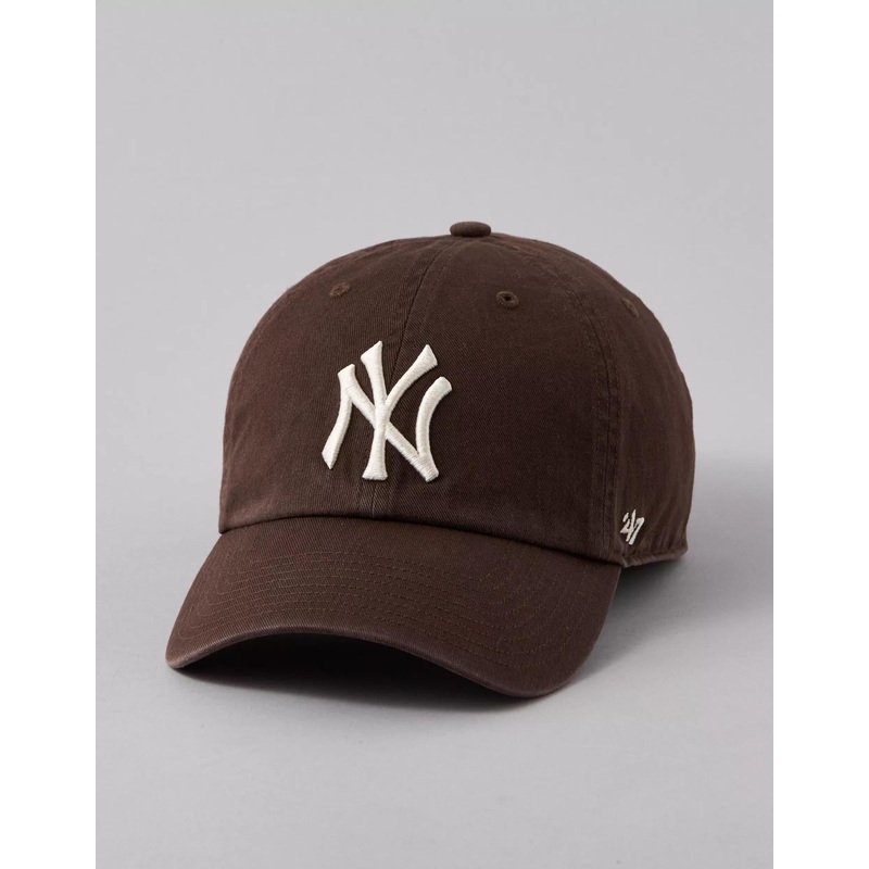 ’47 Brand New York Yankees Clean Up Hat Brown Logo