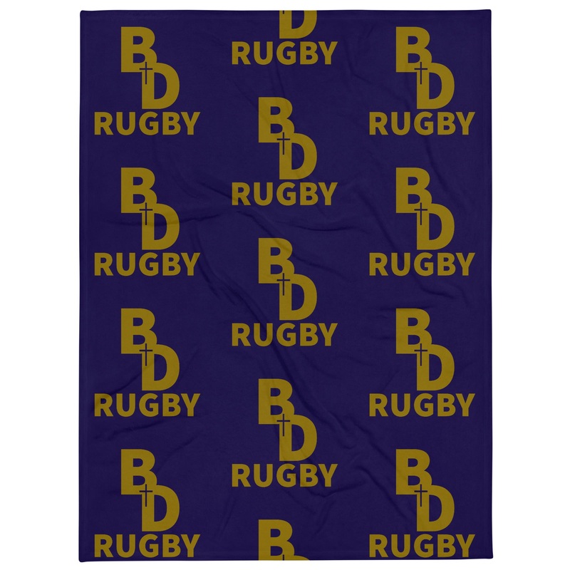 Bishop Dwenger RFC Throw Blanket 5060
