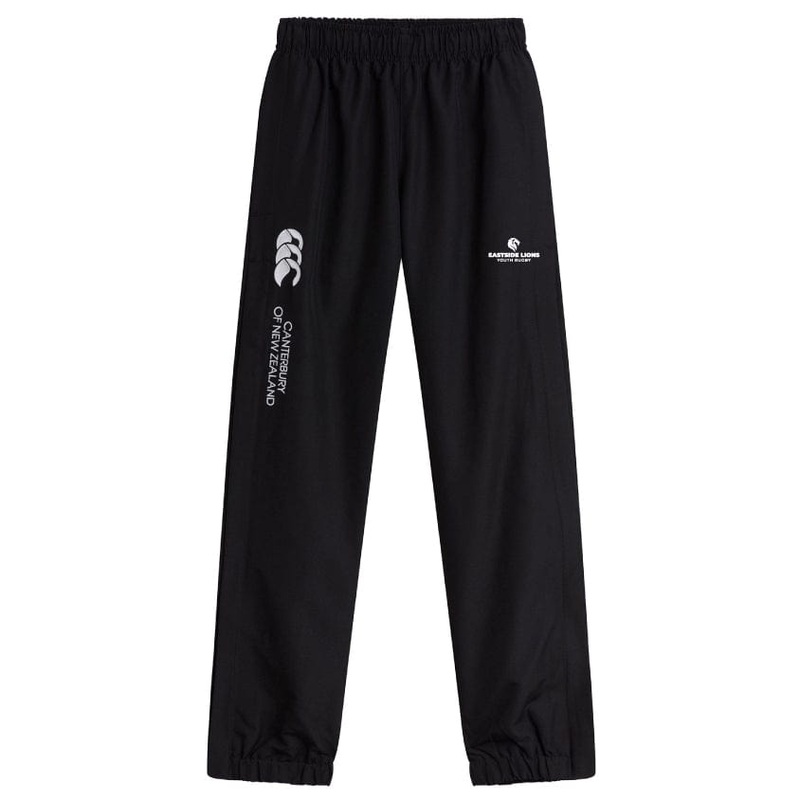 Eastside Lions Cuffed Hem Stadium Pant by Canterbury Y4 Black