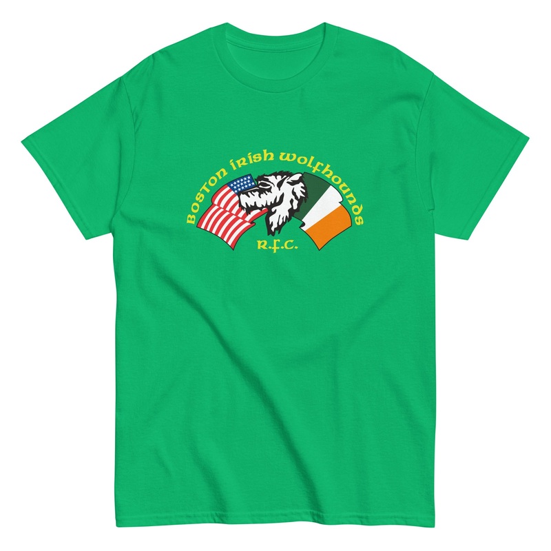 Boston Irish Wolfhounds YRFC Classic T-Shirt Irish Green S