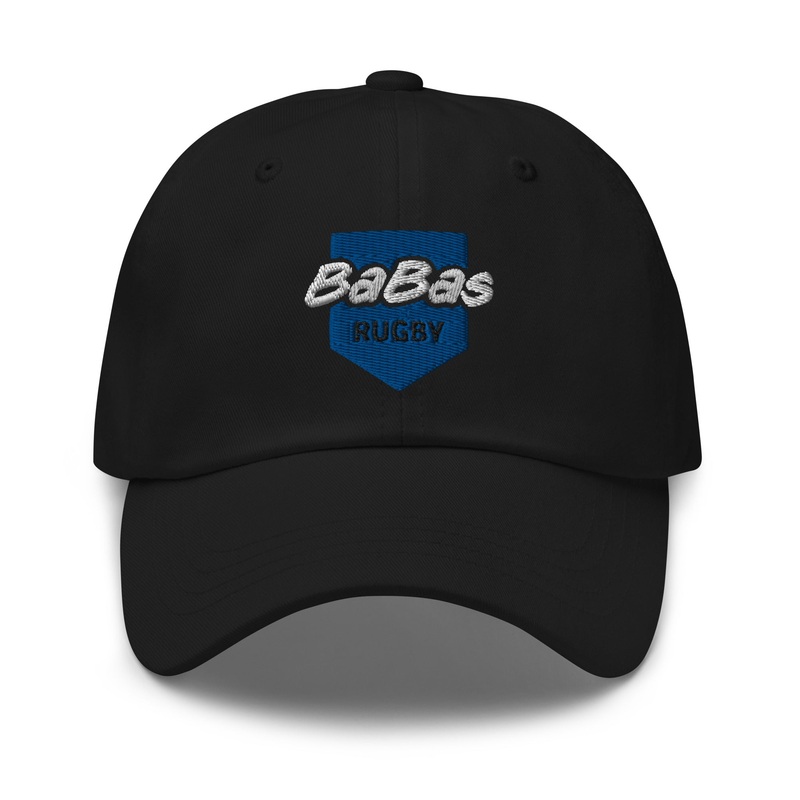 Black & Blue U23 Adjustable Hat Black