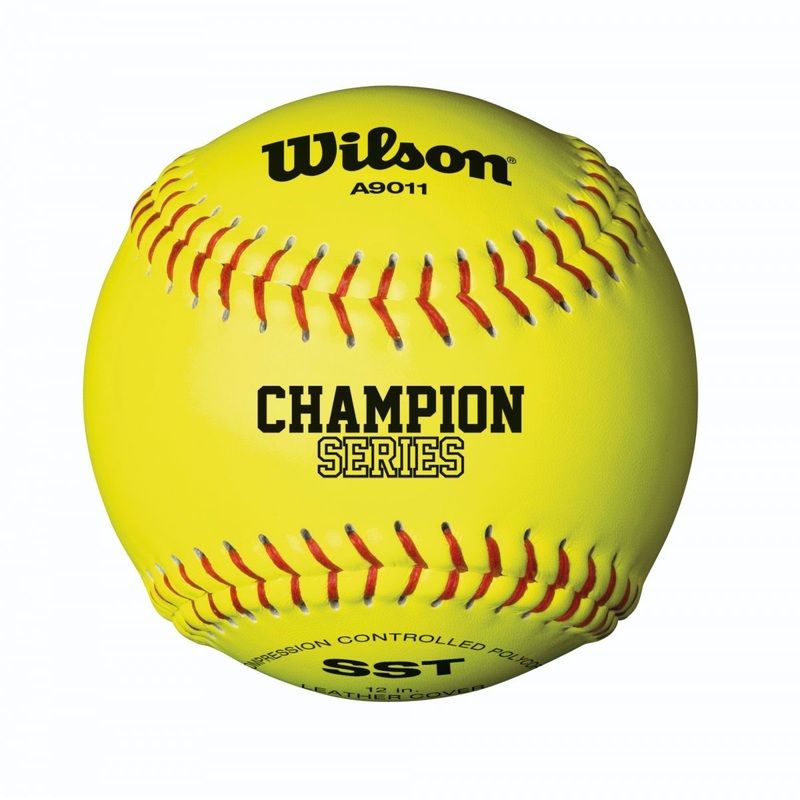 Wilson NFHS 12″ 47 Cor Yellow Softball (DZ)